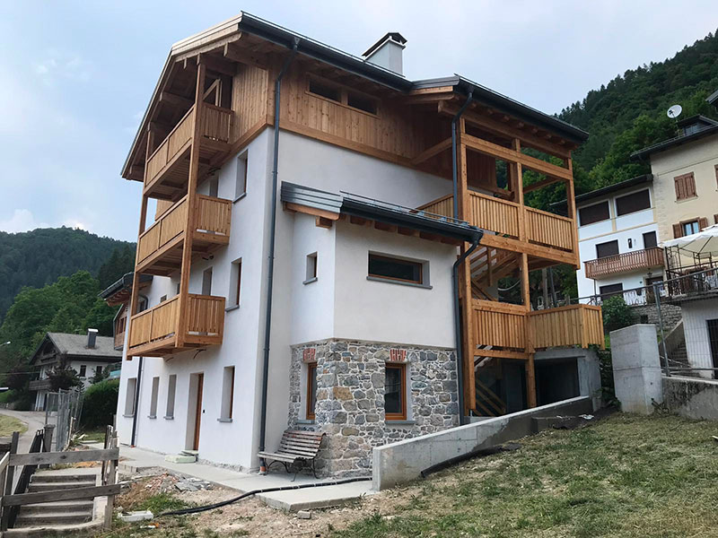Progettazione casa in Val Zoldanda