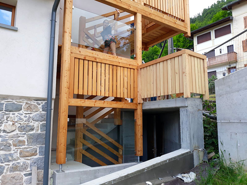 Progettazione casa in Val Zoldanda