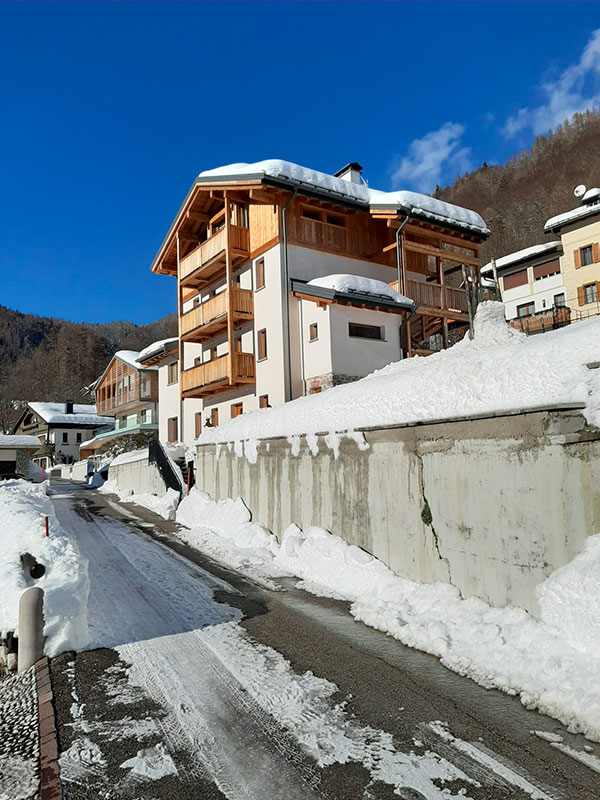 Progettazione casa in Val Zoldanda