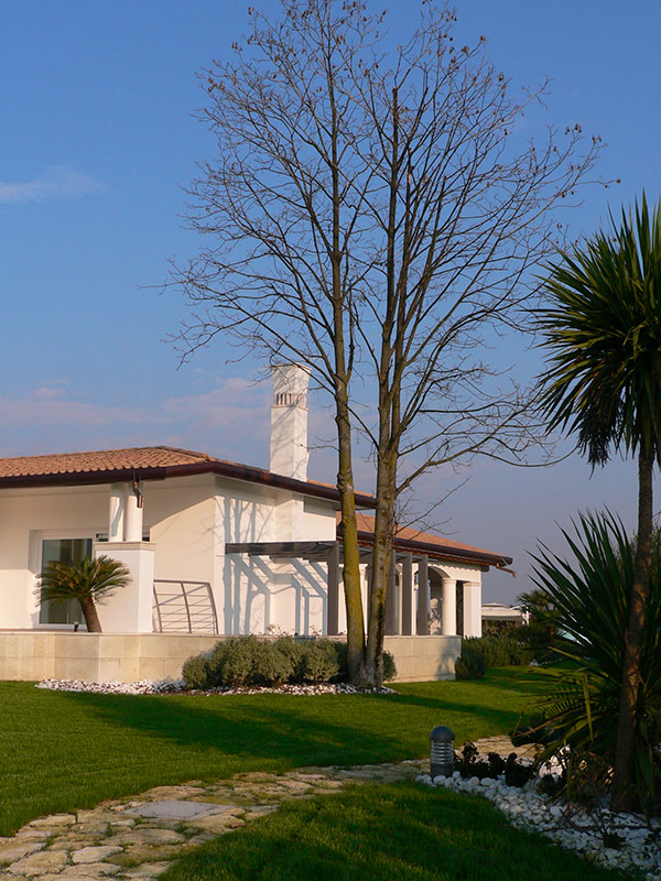 Ristrutturazione villa con piscina